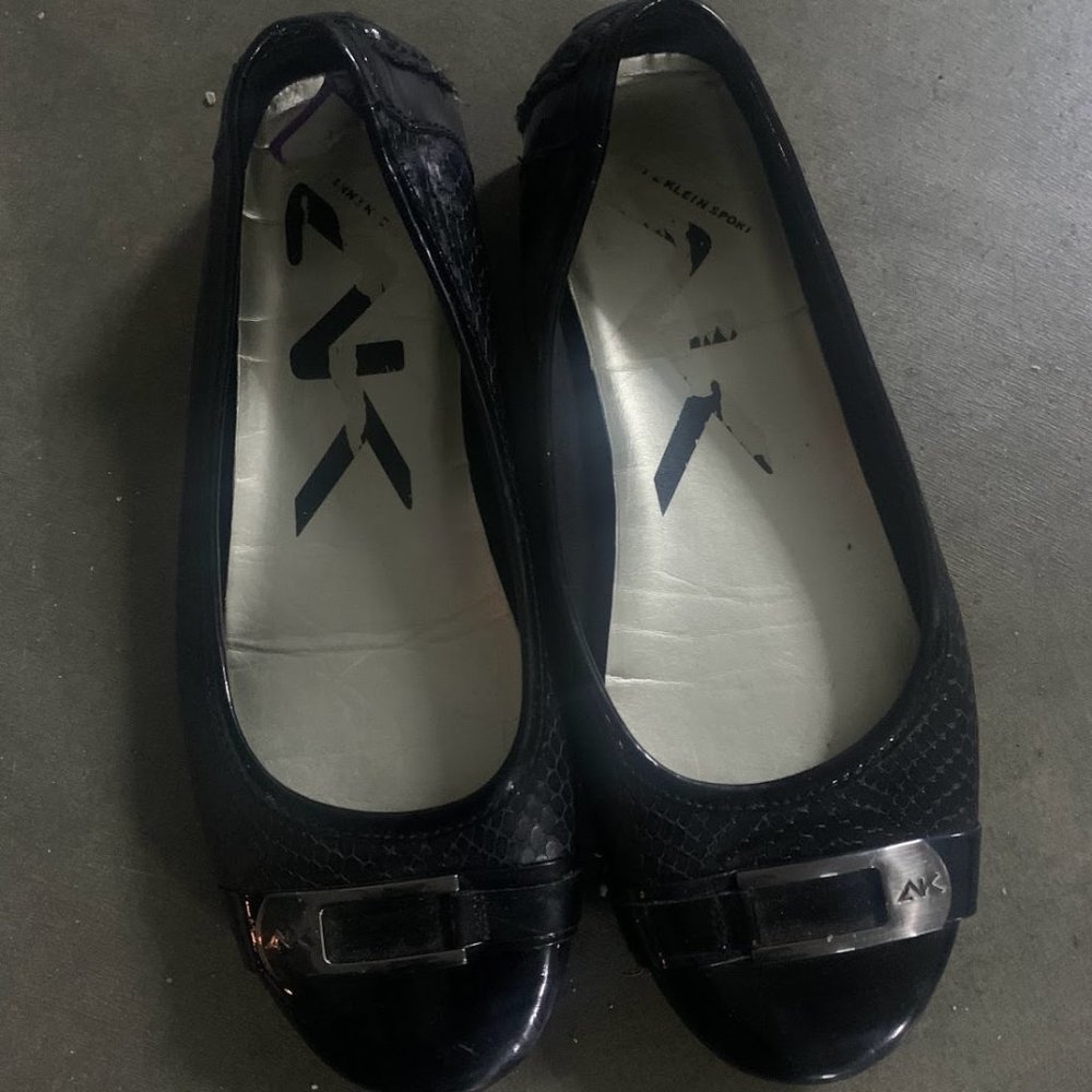 Anne Klein Sport Black Flats